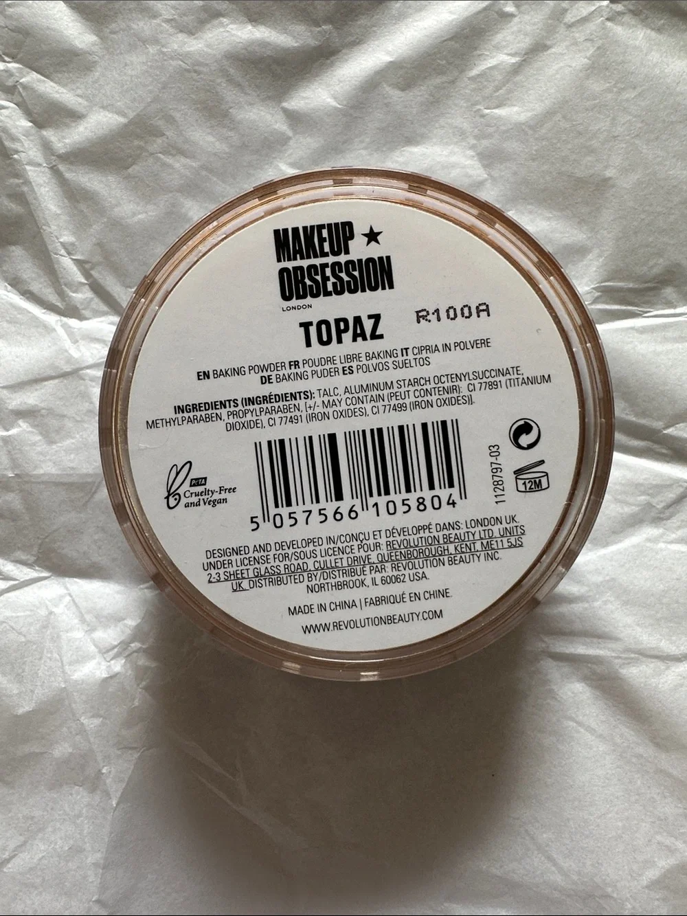 Revlon Candid Foundation & Topaz Baking Powder Duo - Beige/Tan